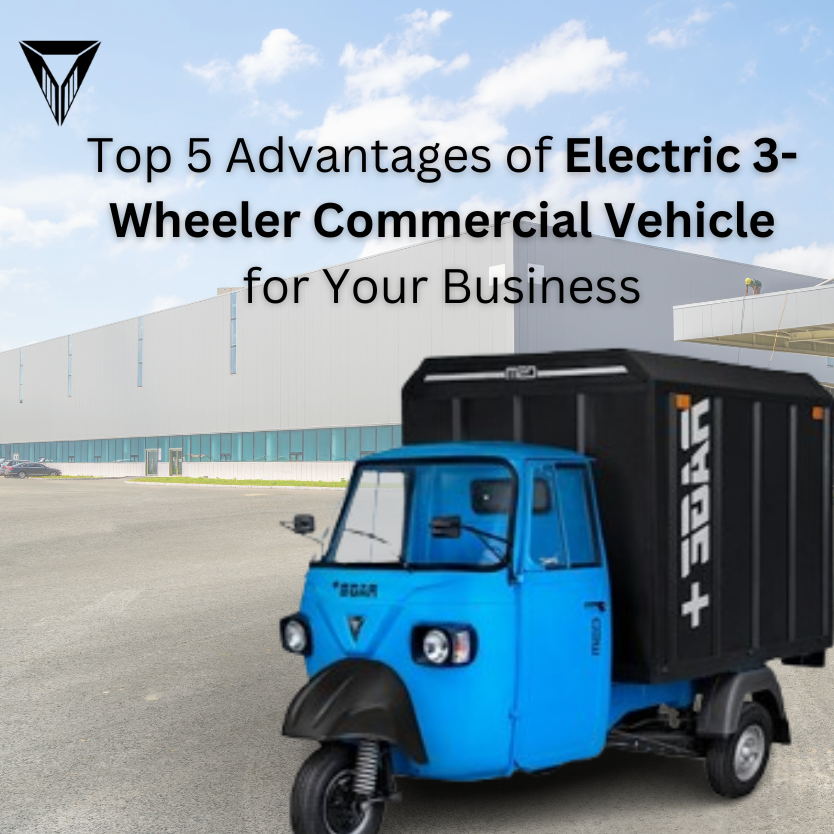 electric 3 wheeler commercial vehicle